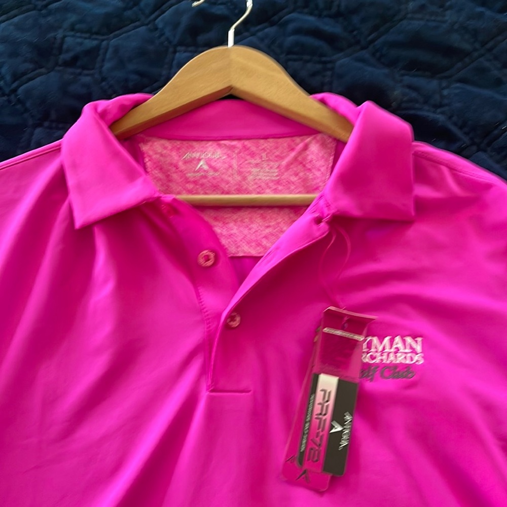 Mens golf polo Lyman Orchards